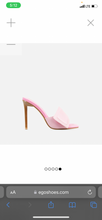 Load image into Gallery viewer, Pink Velcro strap heel slide
