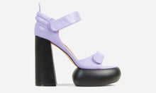 Load image into Gallery viewer, Lilac Platform Block Heel

