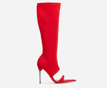Load image into Gallery viewer, Red pointed toe Stiletto Heel
